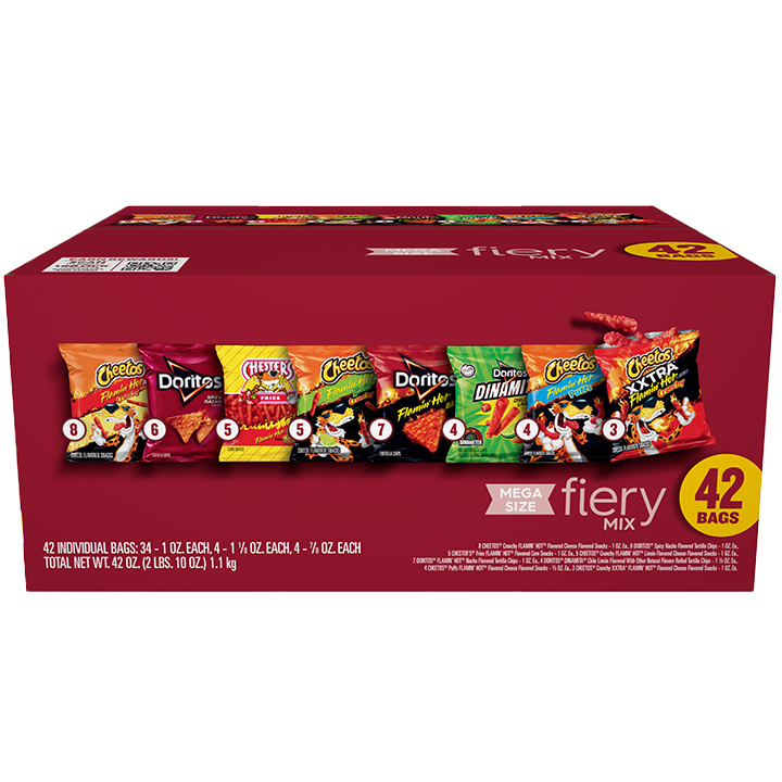 FRITO-LAY® Fiery Mix Mega Size Variety Pack | Variety Packs